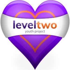 Level Two heart logo